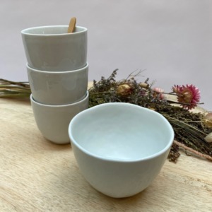 Gobelet expresso - Porcelino de Pomax - Diamètre 7,5cm. H: 6,5cm