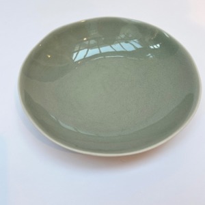 Assiette à pâtes en grès, Jars céramistes, Cachemire, Diamètre 23cm, H: 4,5cm, service Maguelone