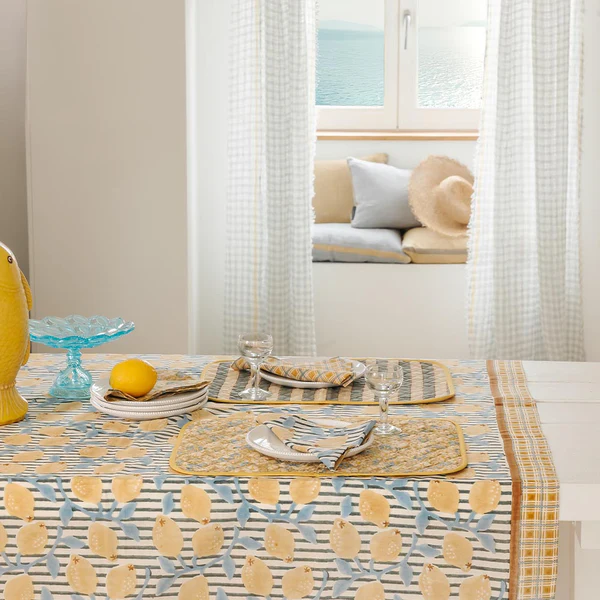 serviette de table madras 2