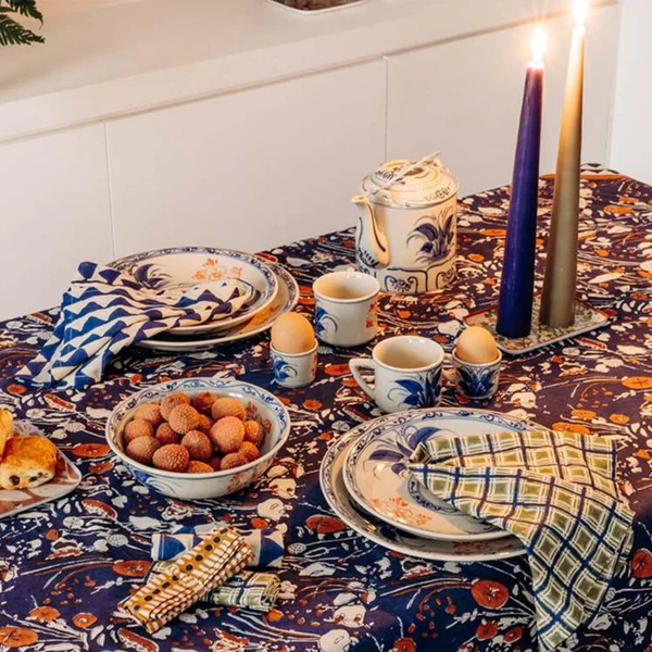 serviette de table sienne 2