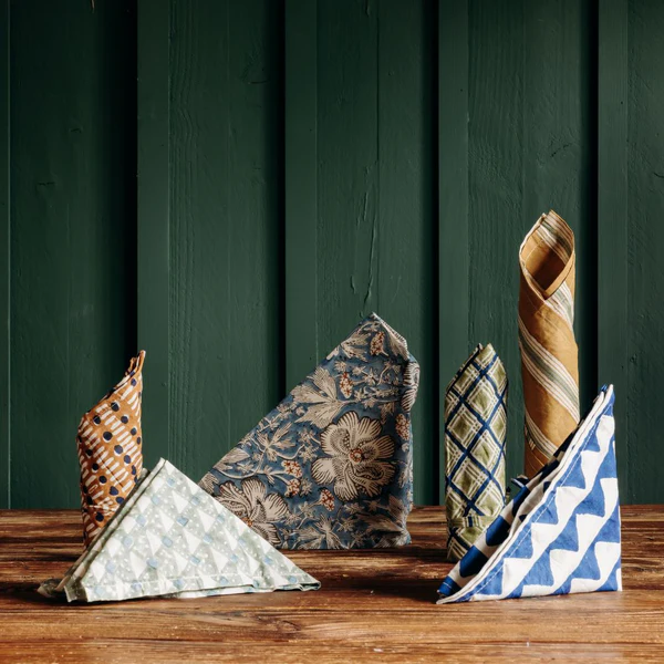 serviette de table sienne 4